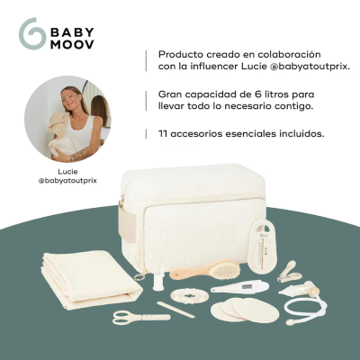Babymoov Necessaire Bebé Curl White 11 Acessórios Higiene | Farmácia d'Arrábida