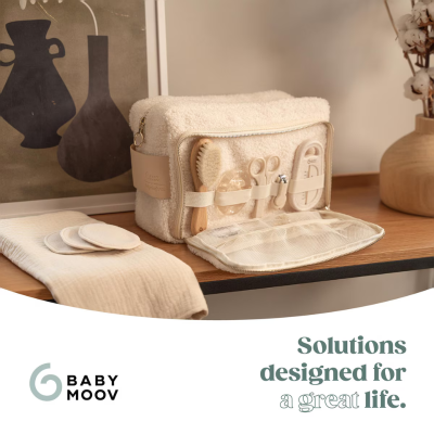 Babymoov Necessaire Bebé Curl White 11 Acessórios Higiene | Farmácia d'Arrábida