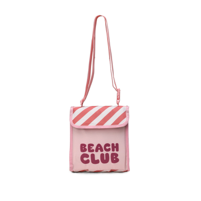 Monnëka Bolsa Térmica Stripes Bloom & Blush | Farmácia d'Arrábida