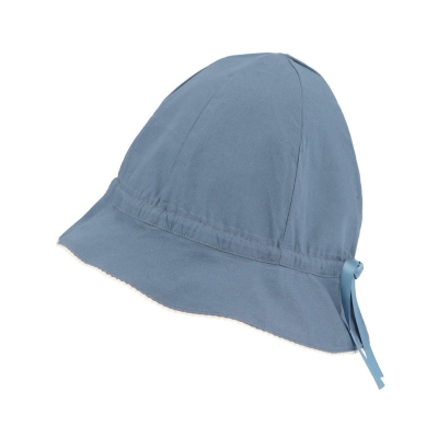 Monnëka Chapéu Algodão Ajustável Bebé Azul M 12-24 | Farmácia d'Arrábida