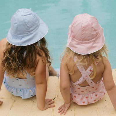 Monnëka Chapéu Algodão Ajustável Bebé Azul M 12-24m | Farmácia d'Arrábida