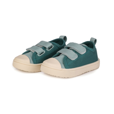 8434149154850 Monnëka Sapatilhas de Lona Infantil Moss T24 | Barefoot Drop Zero | Sola Antiderrapante