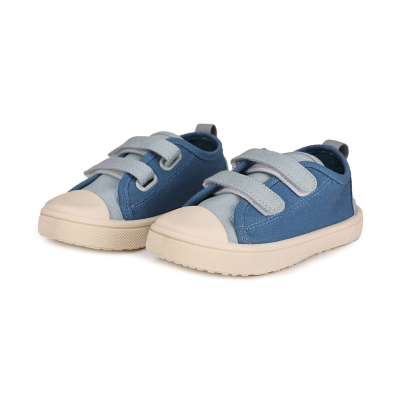 8434149935961 Monnëka Sapatilhas de Lona Infantil Azure T22 | Barefoot Drop Zero | Sola Antiderrapante