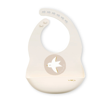 Saro Babete Impermeável Party Fly Free | Babete Aprendizagem Alimentação BLW, Anti Manchas, Fácil Limpeza