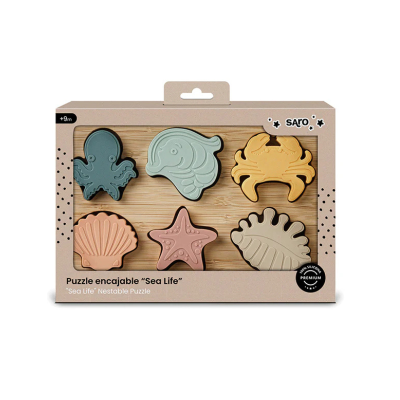Saro Puzzle Infantil Madeira Sea Life +9M | Farmácia d'Arrábida