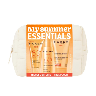 7615377 Nuxe Sun Kit Viagem os Meus Essenciais Verão | Solares SPF50+ + After Sun