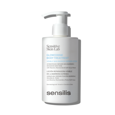 7611210 Sensilis Body Glowcerine Loção 200ml | Loção corporal hidratante e aperfeiçoadora