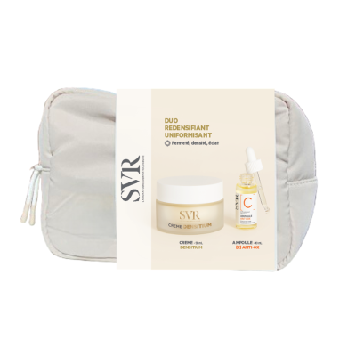 SVR Densitium Duo 50ml + Ampola Vitamina C 10ml + Bolsa | Anti-Idade Pele Madura Firmeza Luminosidade