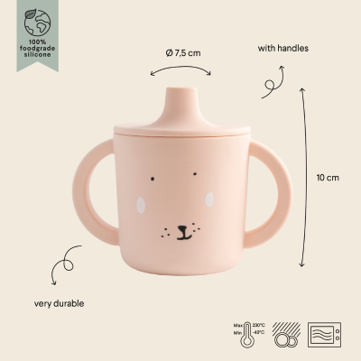 Trixie Copo Aprendizagem Silicone Mrs. Rabbit 4M+ | Farmácia d'Arrábida