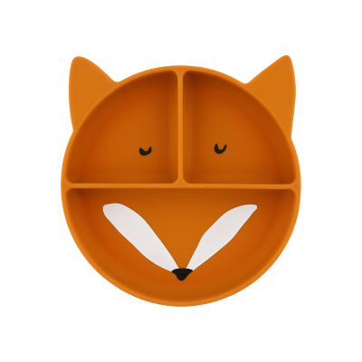 Trixie Prato Divisório com Ventosa Mr. Fox +4 Meses | Silicone 100%
