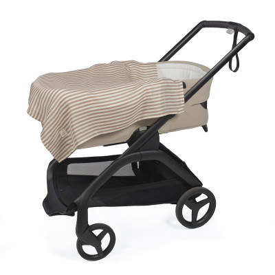 Walking Mum Pack 2 Musselinas Vichy Moka 70x70cm | Farmácia d'Arrábida