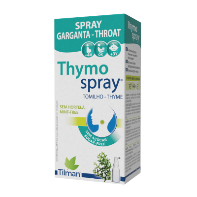 Thymospray Spray Garganta 24ml | Tomilho Natural Calmante | Sem Açúcar