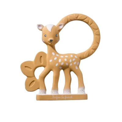3056560103221 Sophie la Girafe Anel Dentição Fanfan O Veado +0M | Alívio Gengivas Bebé Natural