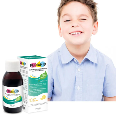 Pediakid Náuseas 125ml sabor Limão | Farmácia d'Arrábida