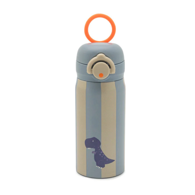 Noui Noui Garrafa Térmica Aço Dino 350ml | Sem Palhinha | À Prova de Fugas