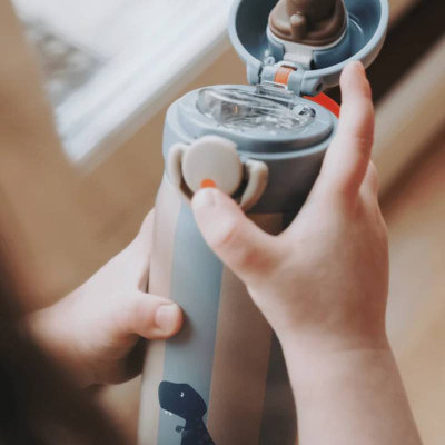 Noui Noui Garrafa Térmica Aço Dino 350ml  | Farmácia d'Arrábida