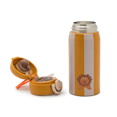 Noui Noui Garrafa Térmica Aço Leão 350ml | Farmácia d'Arrábida