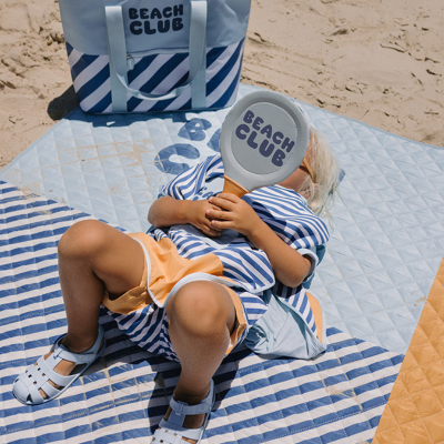 Monnëka Raquetes Neoprene Stripes Blues+ bola | Farmácia d'Arrábida
