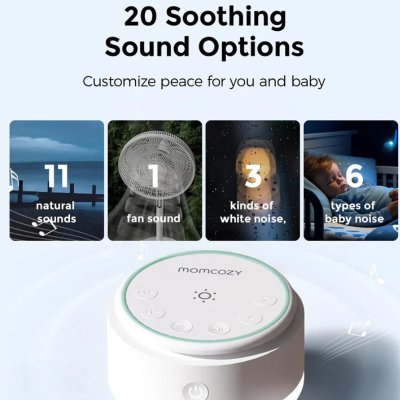Momcozy Máquina de Ruído Branco Bebé | Farmácia d'Arrábida