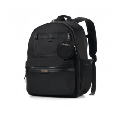 1002374 Momcozy Mochila Maternidade Preta 21L | 14 Compartimentos e Trocador Incluído