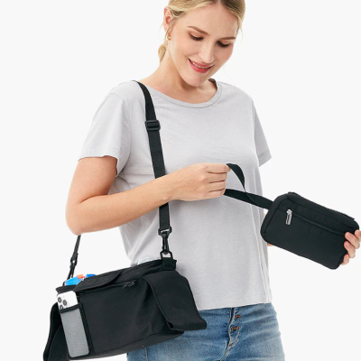 Momcozy Bolsa Preta Organizadora Carrinho Bebé | Farmácia d'Arrábida