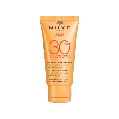 6935817 Nuxe Sun Creme Fundente SPF30 50ml | Proteção Rosto com Bronzeado Luminoso