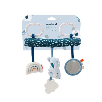 8413082973834 Miniland Baby Koala Brinquedo Pendurar no Berço 0M+ | Sensorial Bebé
