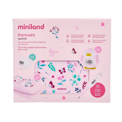 Miniland Squirrel Thermokit Kit 3 Termómetros | Farmácia d'Arrábida