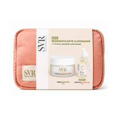 7600072 SVR Duo Densitium 50ml + Ampola Vitamina C 10ml + Bolsa | Anti-Idade Pele Madura Firmeza Luminosidade
