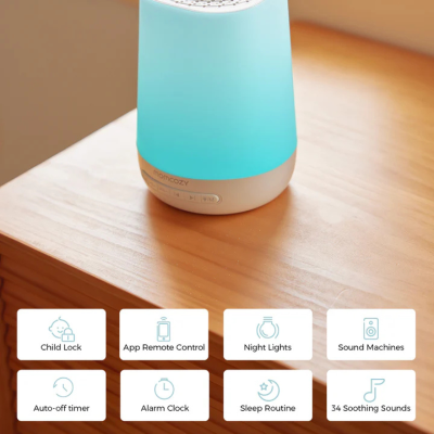 Momcozy Smart Sound Machine Máquina Ruído Branco | Farmácia d'Arrábida
