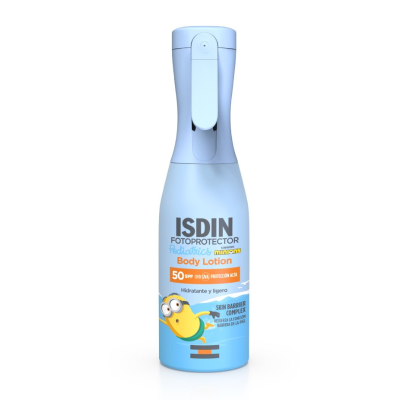 ISDIN Fotoprotector Body Lotion Pediatrics SPF50 250ml | Protetor Solar Infantil, Pele Sensível, Resistente à Água (6+ meses)