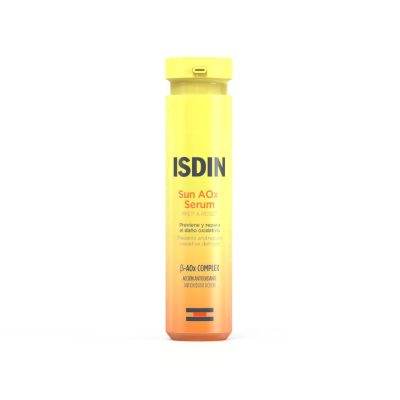 7579599 ISDIN Sun AOx Serum 30ml | Sérum Facial Antioxidante Pré e Pós Sol, Anti-Envelhecimento, Hidratação e Reparação