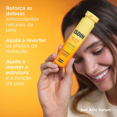 ISDIN Sun AOx Serum 30ml Pré e Pós Sol | Farmácia d'Arrábida