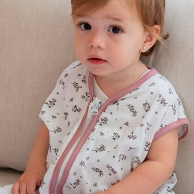 Molis&Co TOG 0.5 0-6meses Saco Cama Verão Bloom Pink | Farmácia d'Arrábida