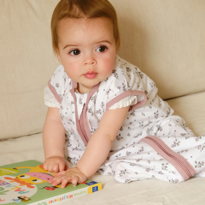 Molis&Co TOG 0.5 0-6meses Saco Cama Verão Bloom Pink | Farmácia d'Arrábida