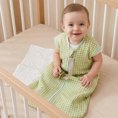 Molis&Co TOG 0.5 6-18meses Saco Cama Verão Pistacchio | Farmácia d'Arrábida