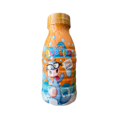 5901087034221 TUBAN Bolas de Sabão Laranja 250ml c/ Soprador Duplo | Brinquedo Exterior, Bolas Sabão Crianças