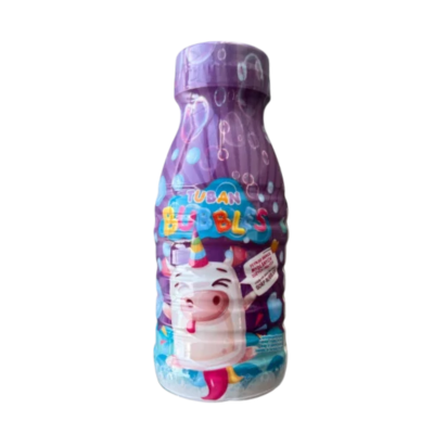 5901087034245 TUBAN Bolas de Sabão Lilás 250ml c/ Soprador Duplo | Brinquedo Exterior, Bolas Sabão Crianças