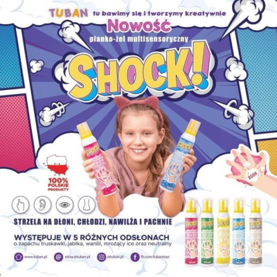 TUBAN Shock! Espuma Sensorial Maçã 200ml | Farmácia d'Arrábida