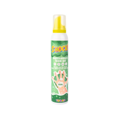 TUBAN Shock! Espuma Sensorial Maçã 200ml | Gel Multissensorial Educativo Crianças