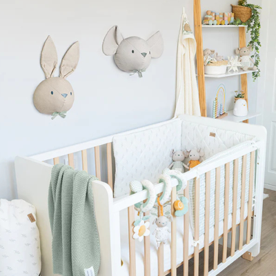 Saro Decoração Parede Infantil Coelho Cotton Bunnies | Farmácia d'Arrábida