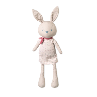 8424568323425 Saro Coelhinho de Pano Gigante Cotton Bunnies Lily - Peluche Bebé Suave e Decorativo
