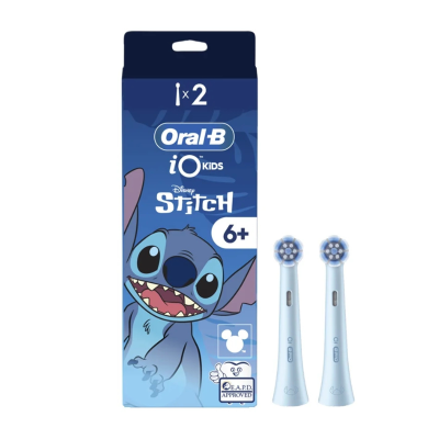 7602110 Oral-B iO Kids Recargas Escova Elétrica Stitch 2 Uni. | Cabeças de Substituição