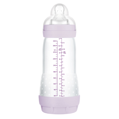 7107375 MAM Easy Start Biberão Anticólicas 4+ Meses 320ml Lilás