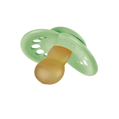 MAM Original Chupeta Silicone +16M Verde/Bege 2 Unid. | Farmácia d'Arrábida