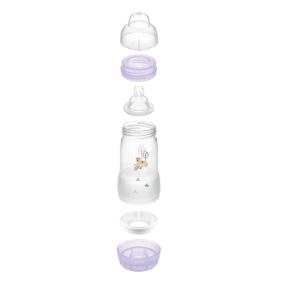 MAM Easy Start Biberão Anticólicas 4+M 320ml Azul | Farmácia d'Arrábida
