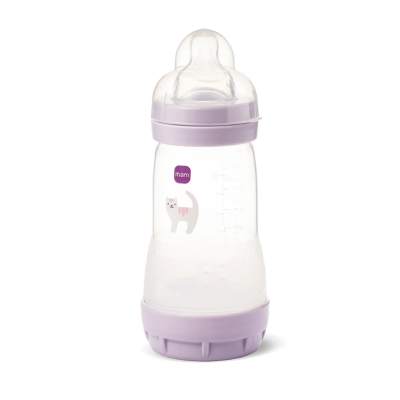 7107342 MAM Easy Start Biberão Anticólicas 2+ Meses 260ml Lilás