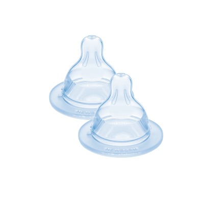 6336198 MAM Tetina Fluxo 0 +0M 2 Unidades | Tetina Silicone SkinSoft™ Recém-Nascido