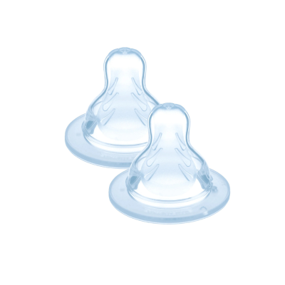 6166322 MAM Tetina Fluxo X +6M 2 Unidades | Ideal para Papas e Líquidos Espessos