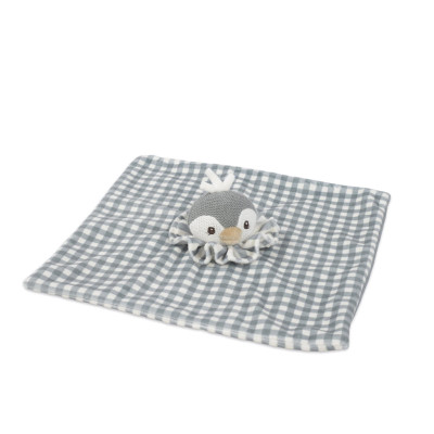 Walking Mum Doudou Pinguim Praliné Matcha | Peluche de Conforto Bebé 0+
